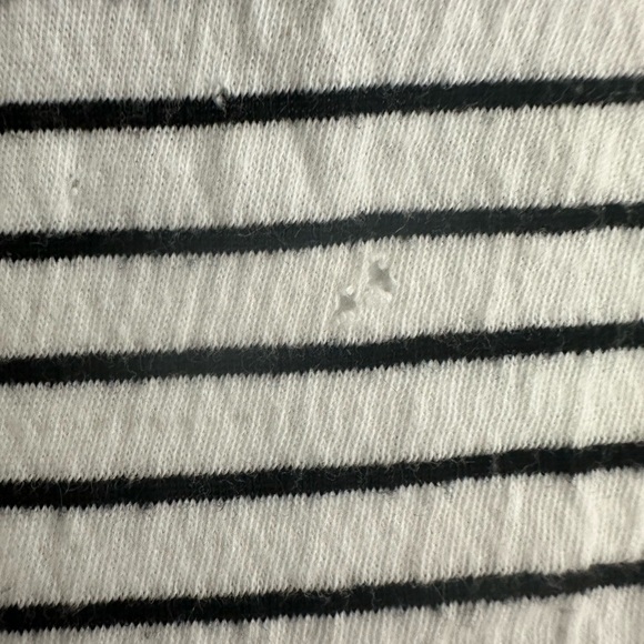 SOLD NWT Max Studio London striped blue and white cotton shirt SZ 3X - Picture 4 of 4